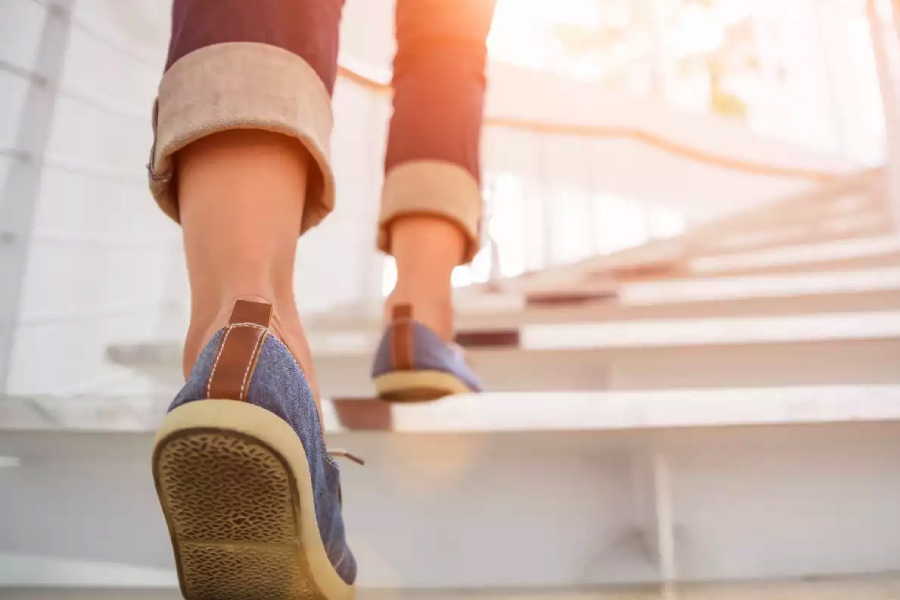 Image of climbing stairs