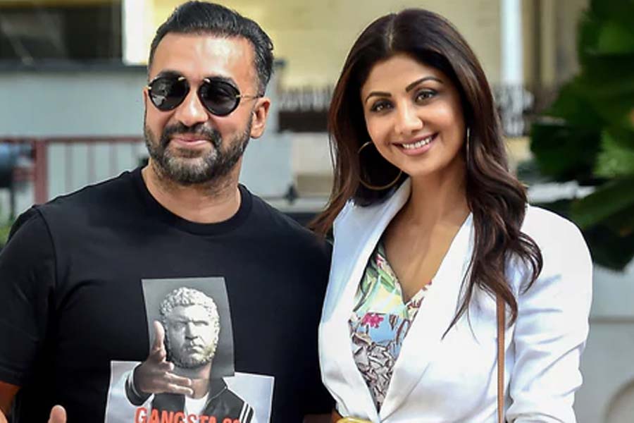 Shilpa Shetty with Raj Kundra