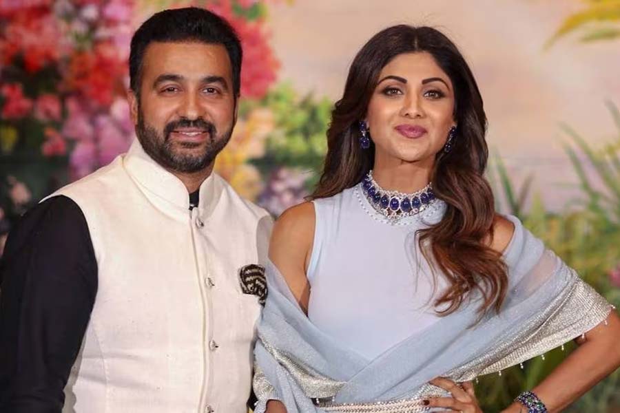 Shilpa Shetty with Raj Kundra