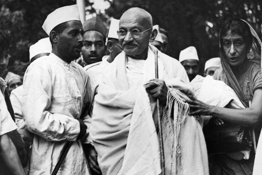 An image of Mahatma Gandhi