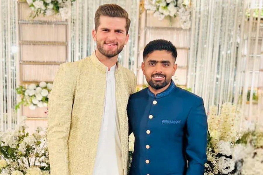 picture of Shaheen Afridi and Babar Azam