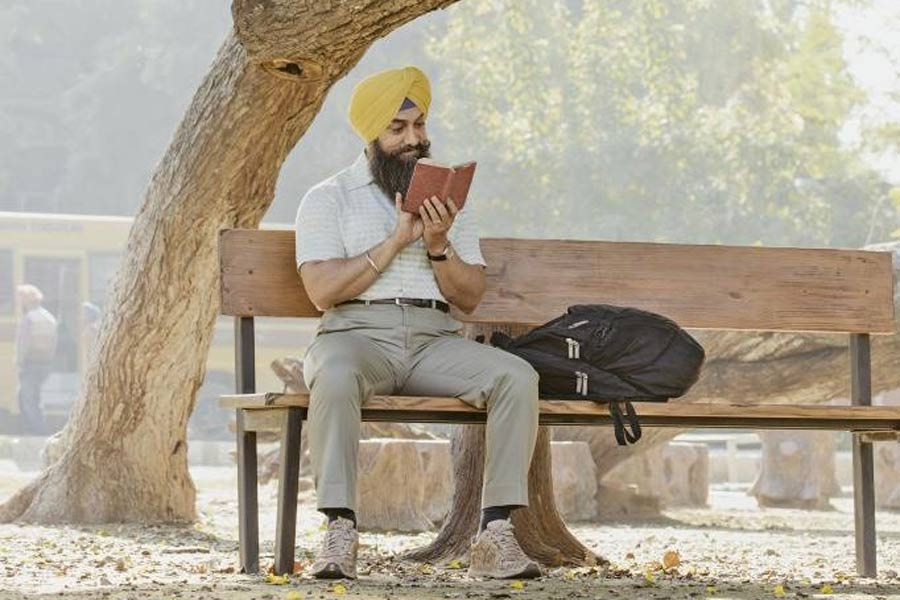 Aamir Khan in Laal Singh Chaddha movie