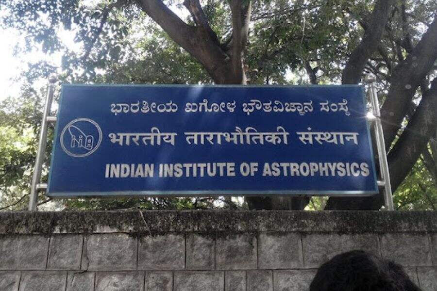 Indian Institute of Astrophysics, Bangalore.