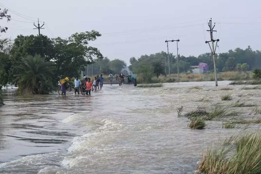 DVC has released more water from dams in Jharkhand causing flood alert in Bengal