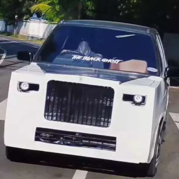Teenager creates smaller version of Rolls Royce car using Maruti 800 