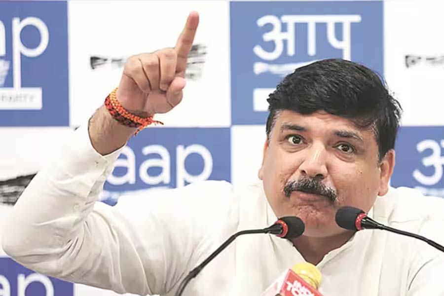 AAP leader Sanjay Singh’s house in Delhi raided by ED in alleged liquor policy scam