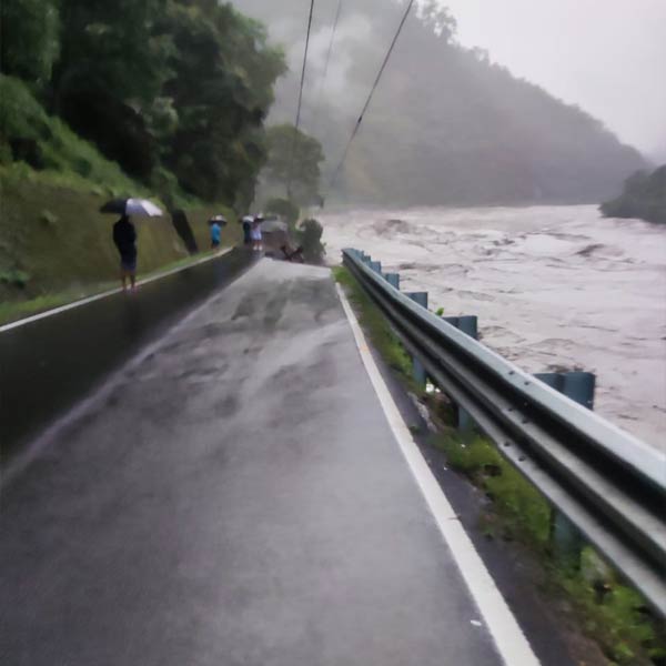 picture of Sikkim Flood in Tista river