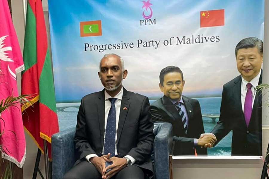 China backed Mohamed Muizzu is the new president of Maldives.