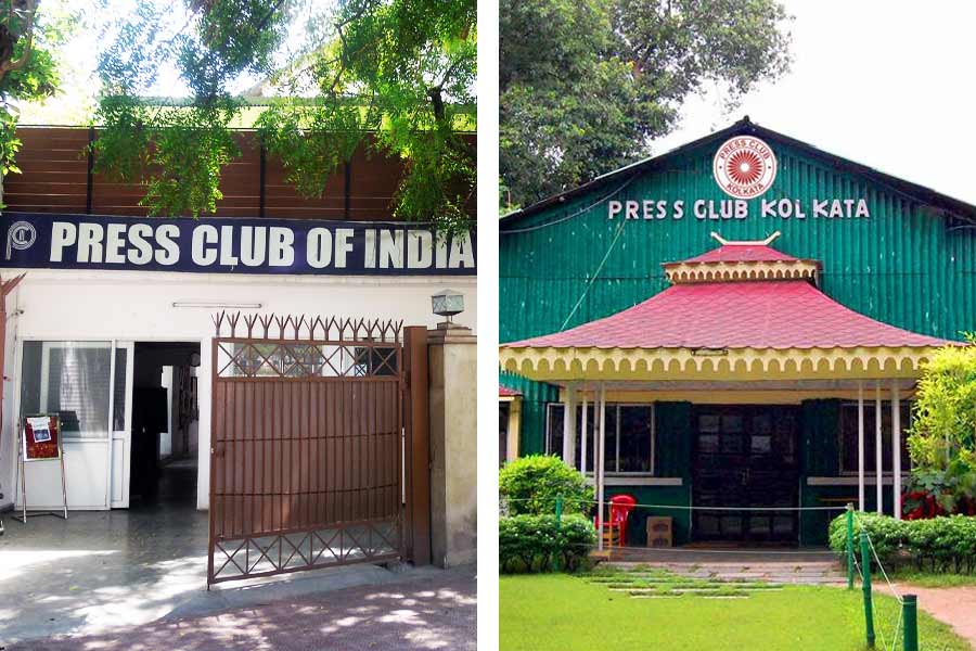 The Press Club of Kolkata called for a march on Thursday to protest the attack on the press