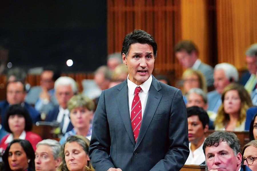 Justin Trudeau make controversy with winks and sticks his tongue out to speaker of Canada