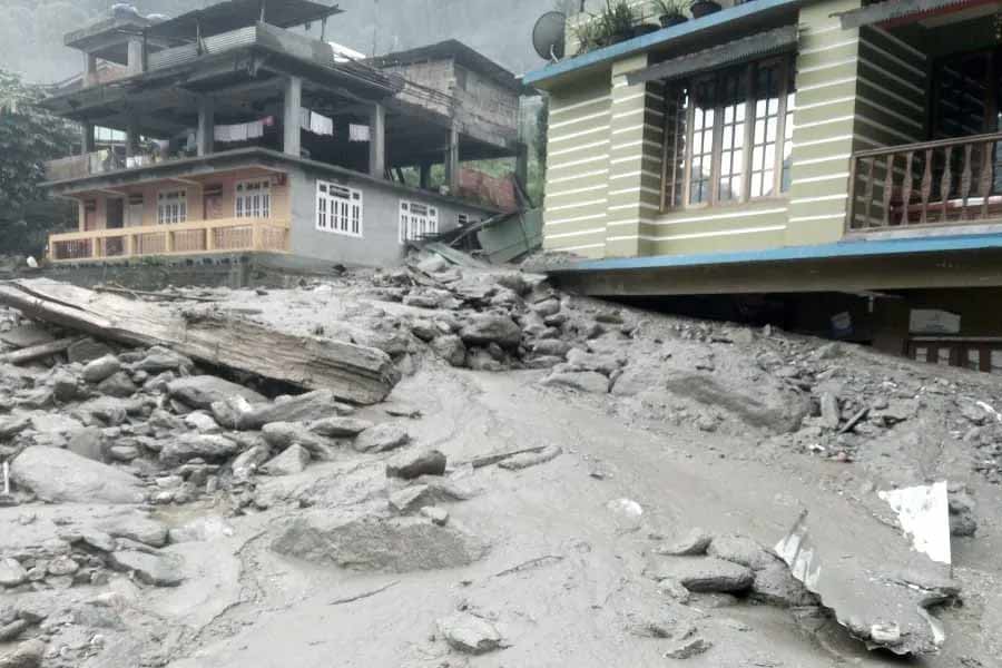 What is Glacial Lake Outburst Flood, that caused flash flood in Sikkim