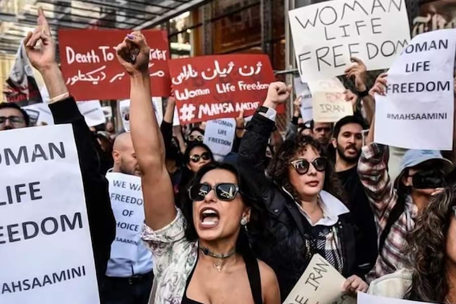 Image of Hijab protest