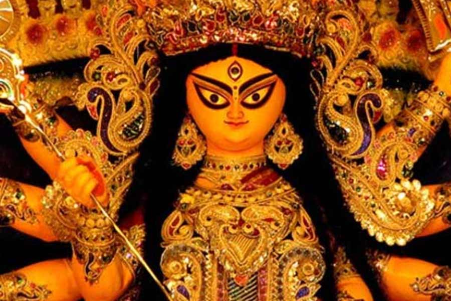 An image of Durga Puja
