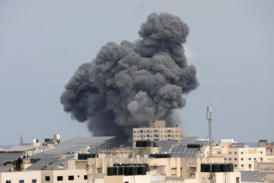 image of hamas attack in Israel
