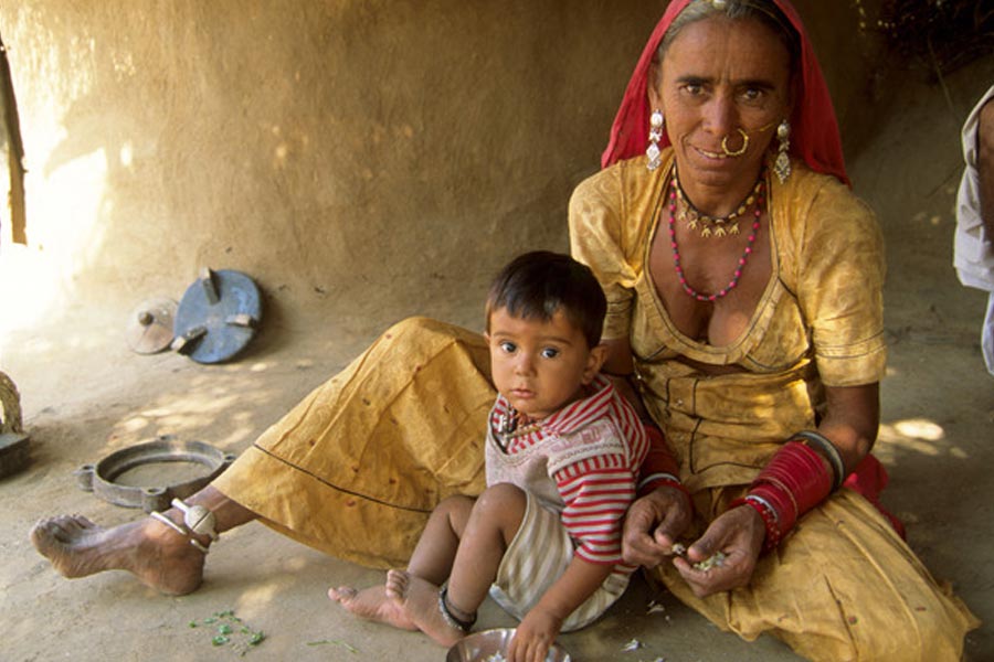 villagers of Rajasthan