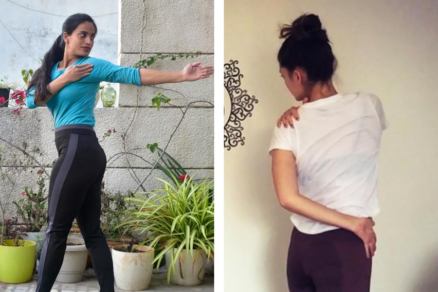 How to perform Kati Chakrasana and what are its benefits.