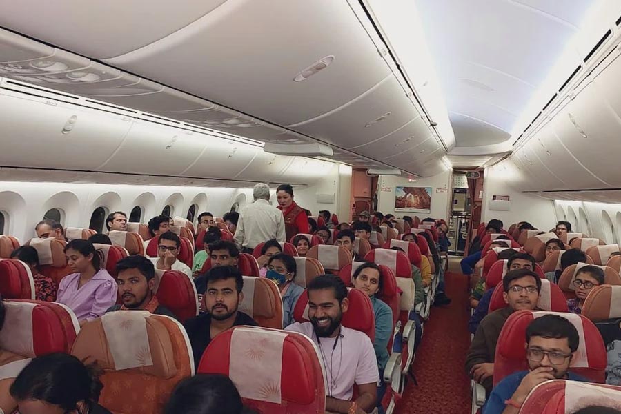 Chartered plane carrying 235 Indians reaches New Delhi from Israel under Operation Ajay