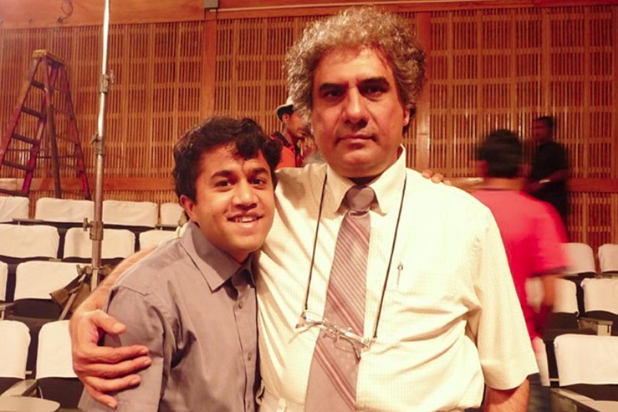 Omi Vaidya with Boman Irani
