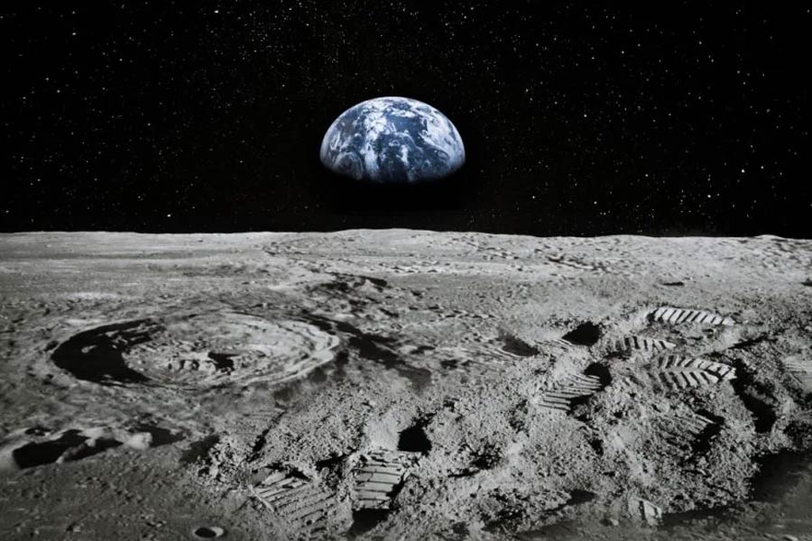 Scientists say the Moon is drifting away from the Earth slowly 