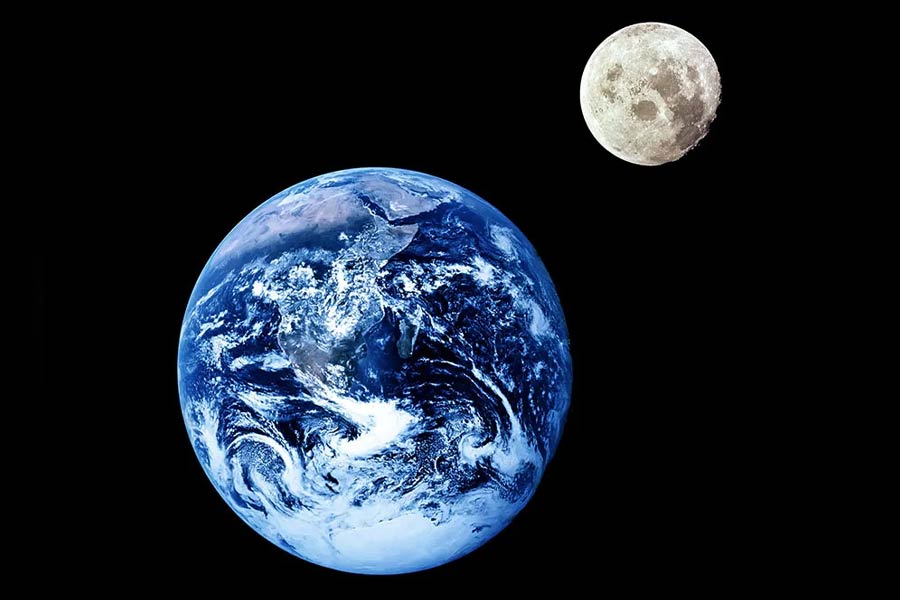 Scientists say the Moon is drifting away from the Earth slowly 