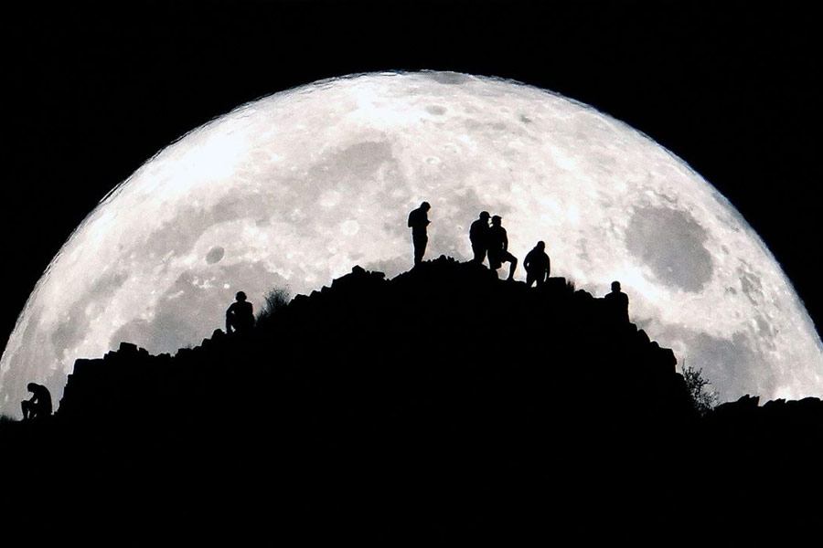 Scientists say the Moon is drifting away from the Earth slowly 