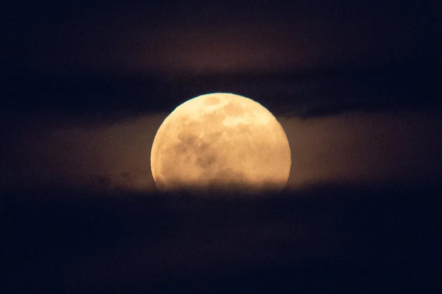 Scientists say the Moon is drifting away from the Earth slowly 