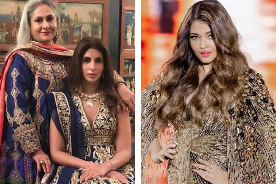 নব্যার শো চলাকালীন জয়া এবং শ্বেতাকে দেখা গেলেও ঐশ্বর্যার শোয়ে অতিথিদের আসনে দেখা মেলেনি তাঁদের।