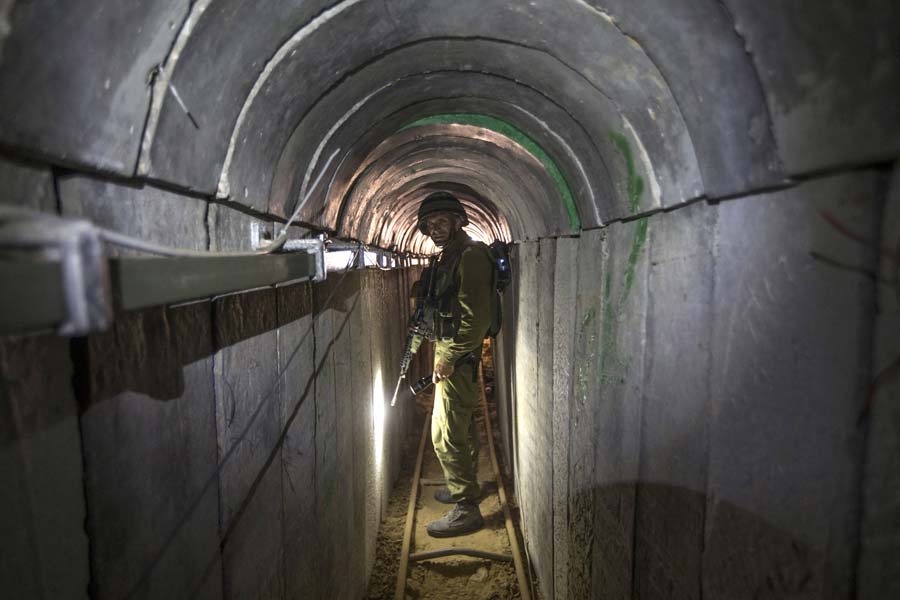 Hamas built the web of tunnels under Gaza