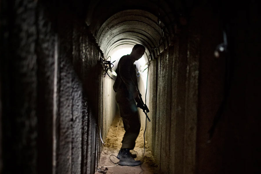 Hamas built the web of tunnels under Gaza