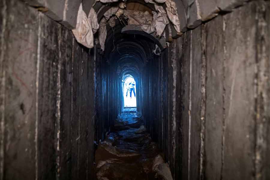 Hamas built the web of tunnels under Gaza