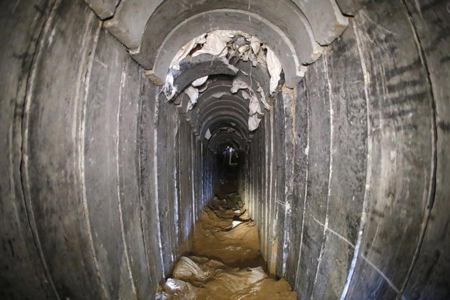 Hamas built the web of tunnels under Gaza