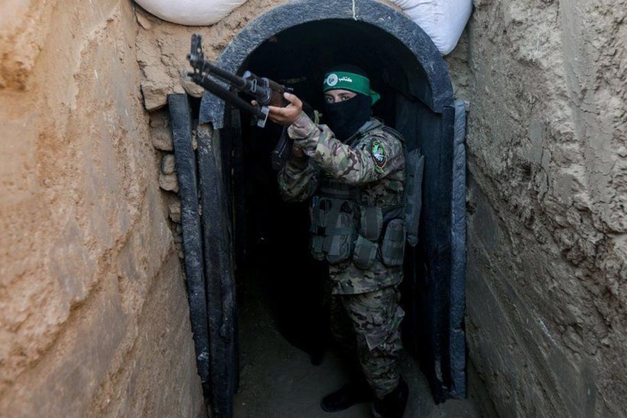 Hamas built the web of tunnels under Gaza