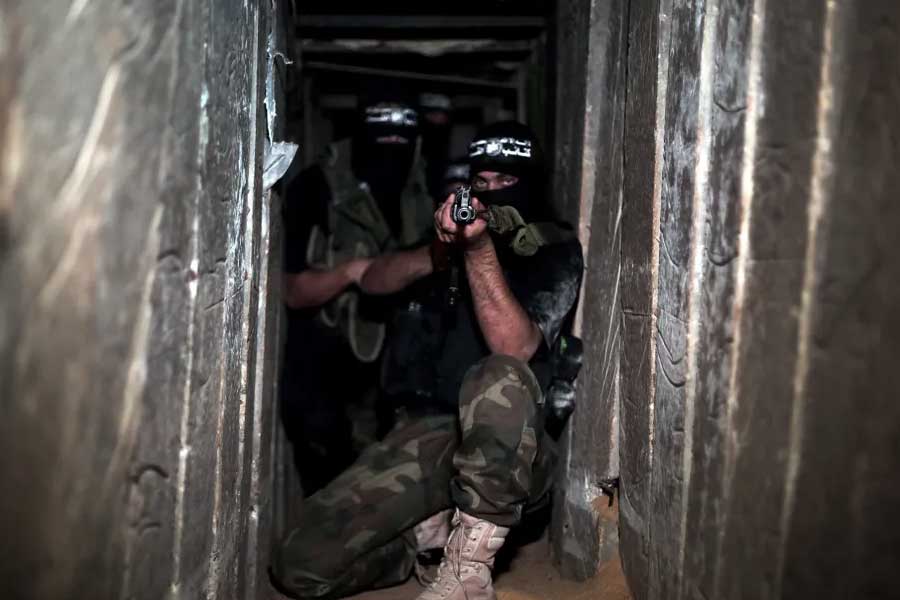 Hamas built the web of tunnels under Gaza