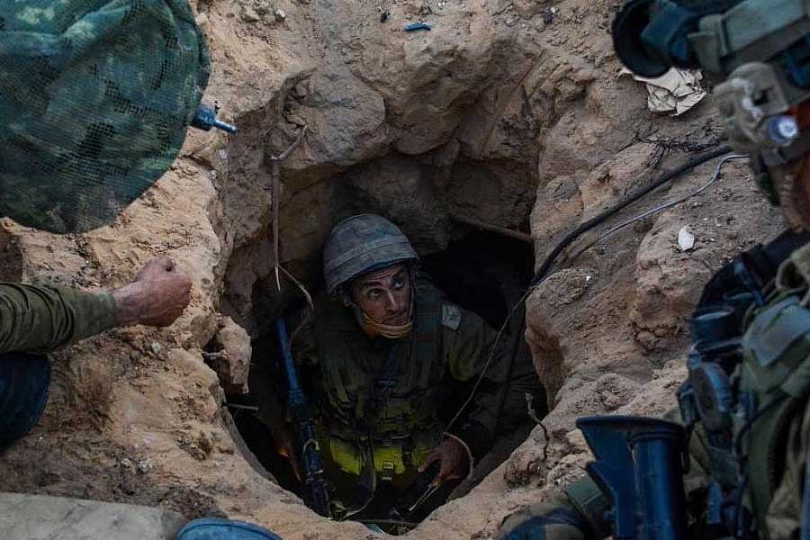 Hamas built the web of tunnels under Gaza