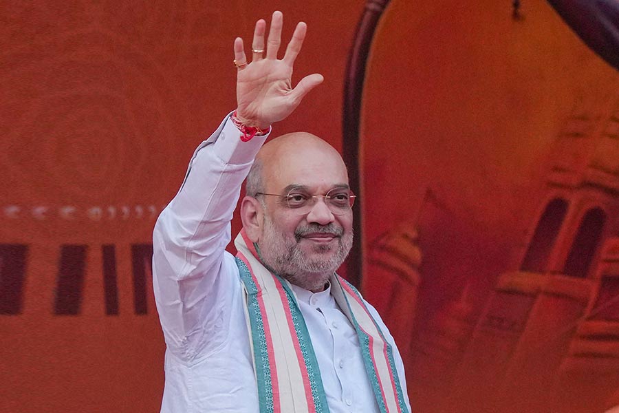 Amit Shah Kolkata Durgapuja 2023