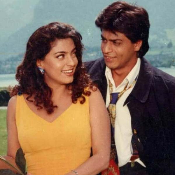Juhi Chawla and Shah Rukh Khan