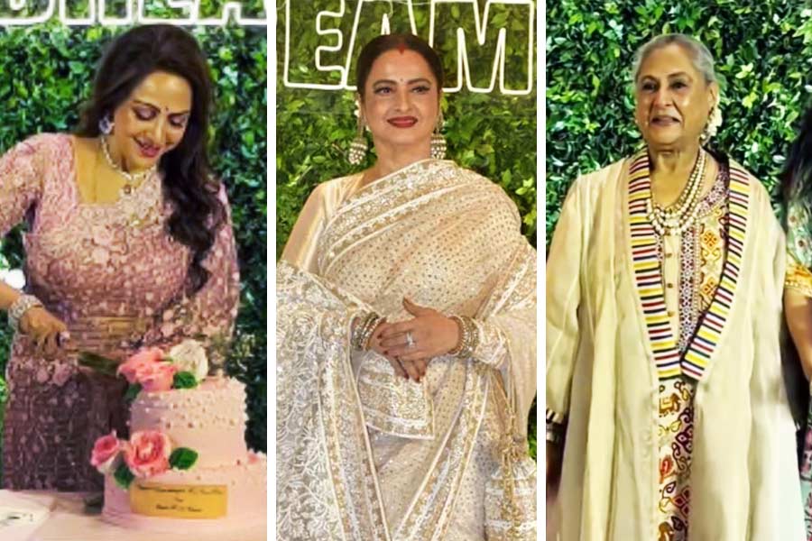 Jaya Bachchan lost temper over the paparazzis in Hema malini\\\'s birthday party
