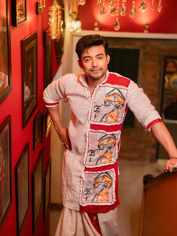 Tollywood Actor Ranojoy Bishnu Gears up for the Durga Puja 2023.
