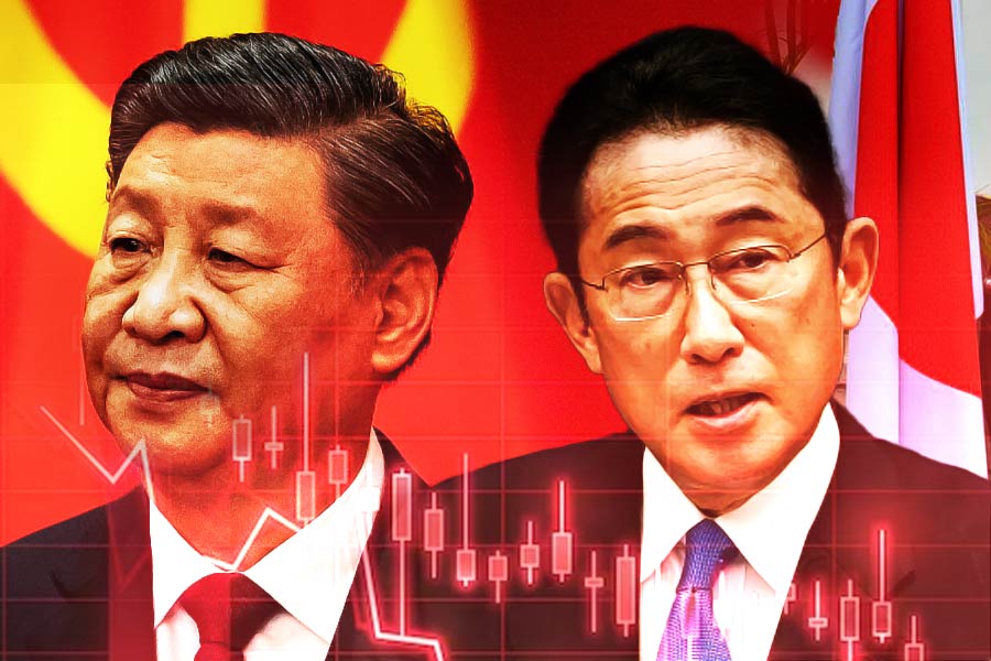 China is responsible for future recession in Japan