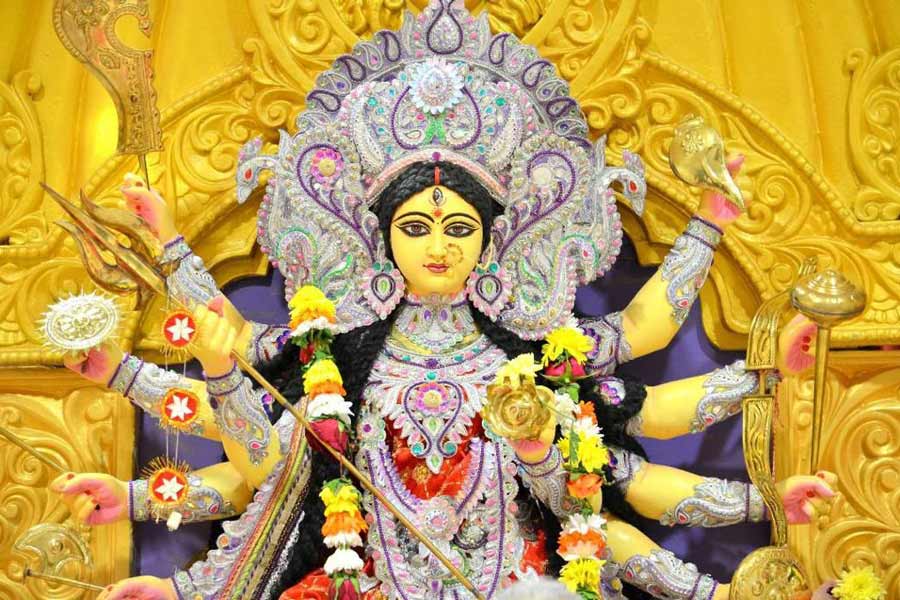 An image of the Durga Idol