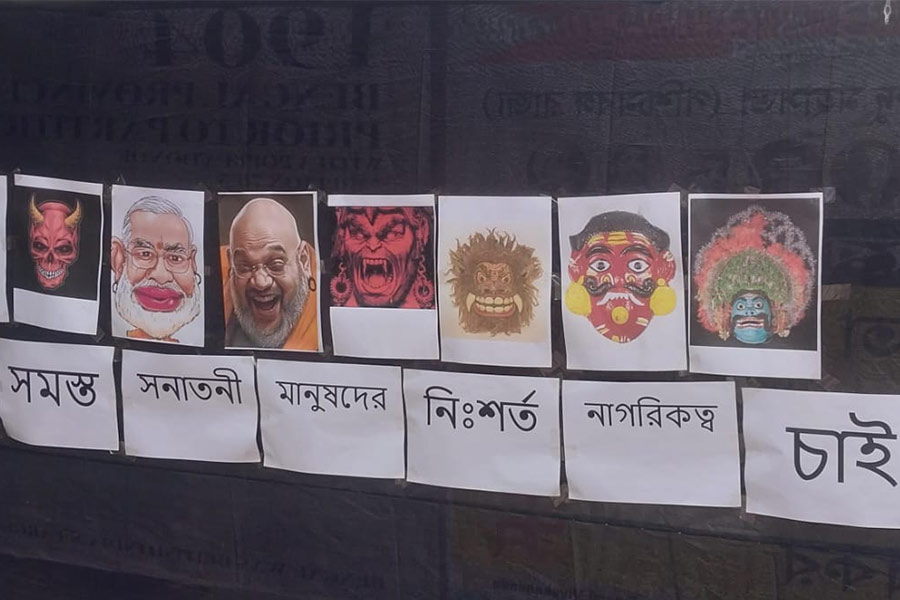 Hindu Mahasabha sparks controversy depicting Modi & Shah as Ravana