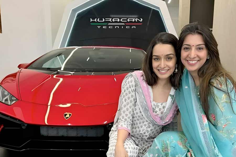 Shraddha Kapoor buys a Lamborghini Huracan worth rupees four crores on Dussehra, performs puja herself