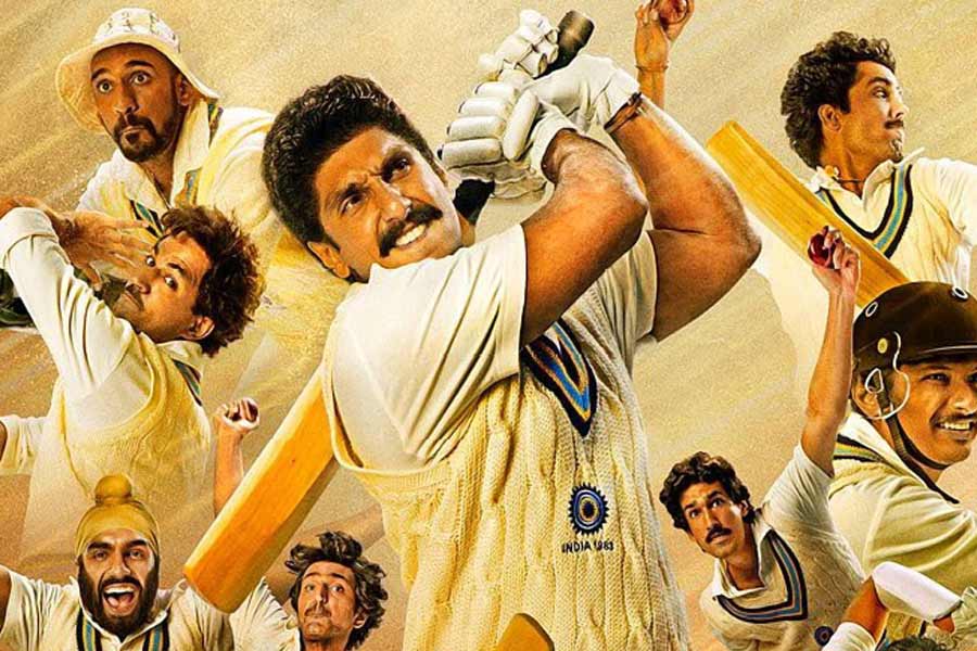 Ranveer Singh in 83 movie