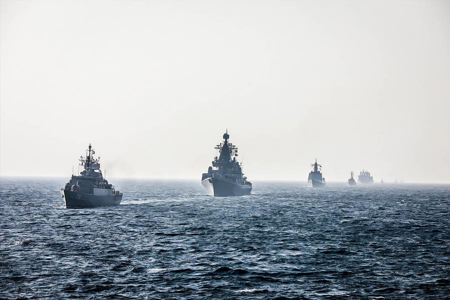 China deploys warship in West Asia region