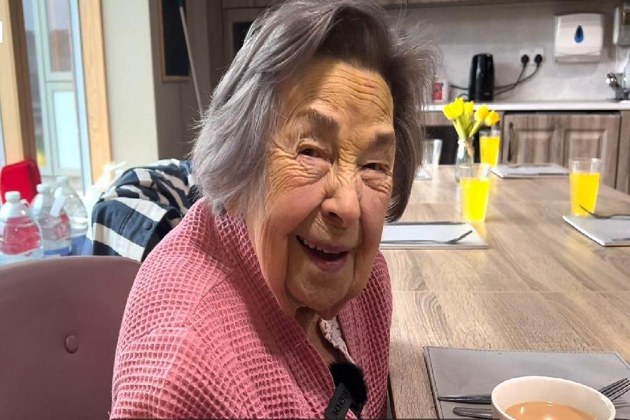 107-year-old grandmother says the secret to a long life.