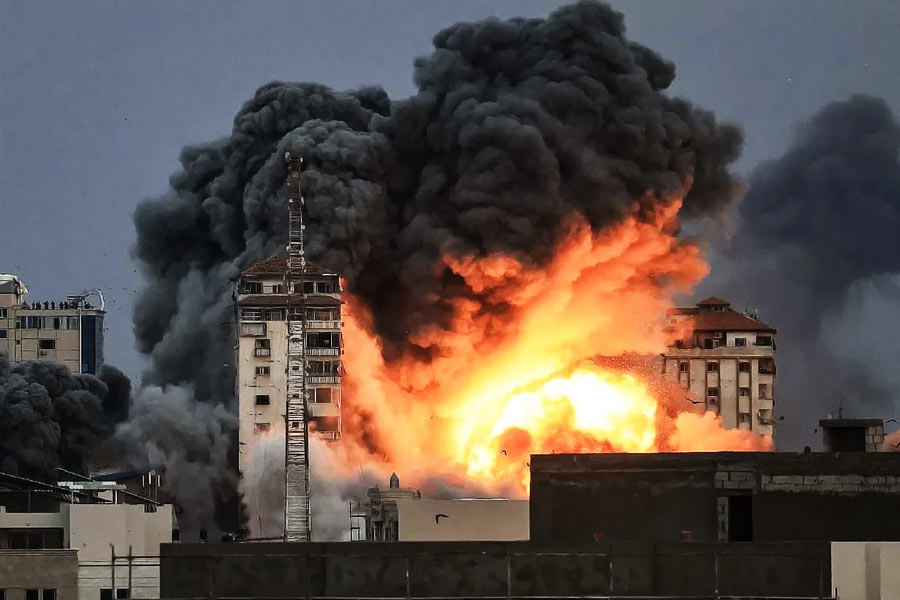 A third country is getting benefitted by Israel Palestine conflict in West Asia 