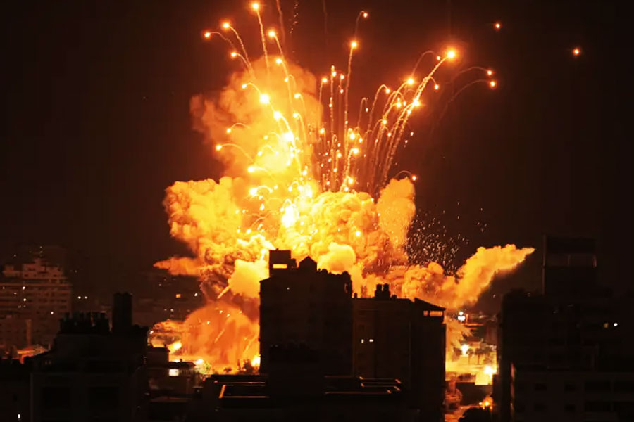 A third country is getting benefitted by Israel Palestine conflict in West Asia 