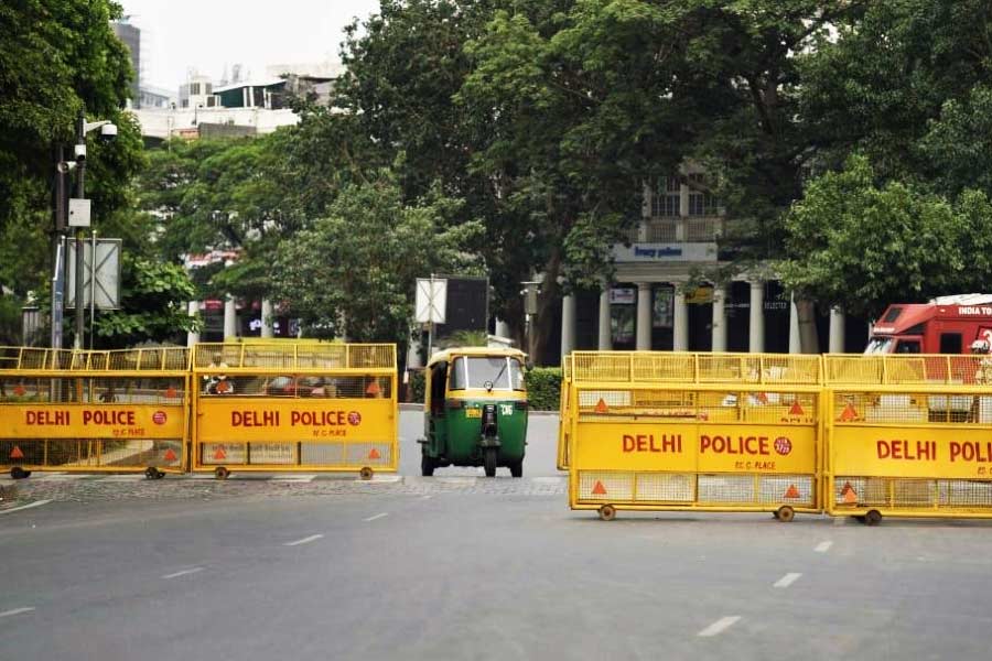 representative photo of delhi security