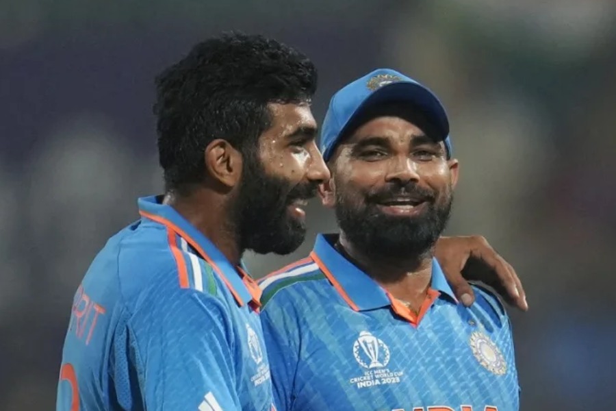 picture of Jasprit Bumrah and Mohammed Shami