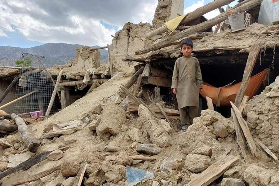 Earthquake at Afghanistan